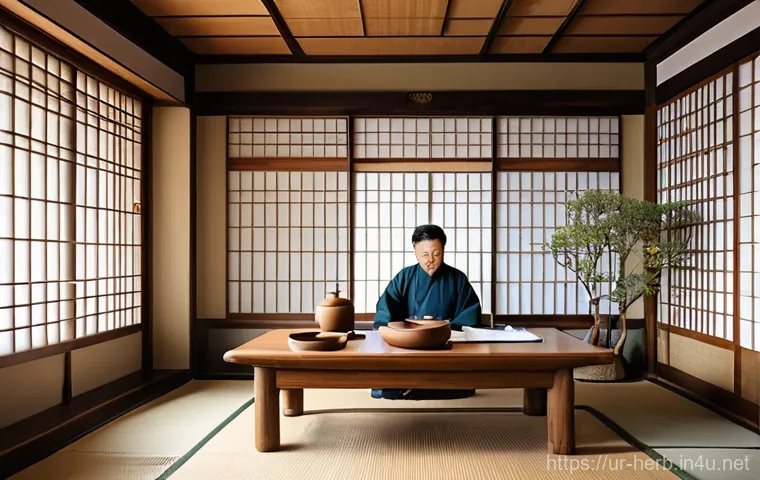 한방병원에서의 비염 치료 - A Hanbang Clinic Consultation**
A serene and brightly lit Hanbang (Korean traditional medicine) clin...